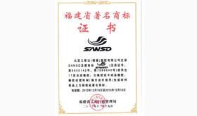 2012年福建省著名商標(biāo)稱號